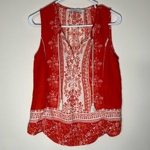 Collective Concepts Floral Tank Women’s Small